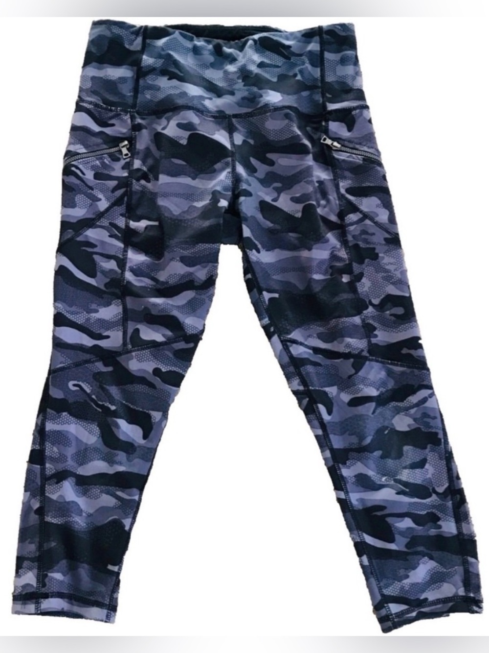 RBX Camouflage CAMO Print Athletic Sports LEGGINGS Medium